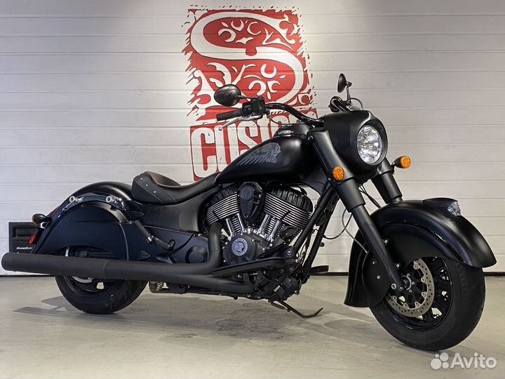 Indian Chief Dark Horse, 6604 км, 2018