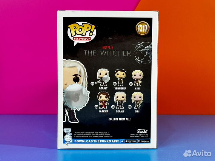 Funko Pop 1317 Geralt with Shield (The Witcher)