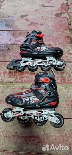 Роликовые коньки reaction универсальные 36-41 р