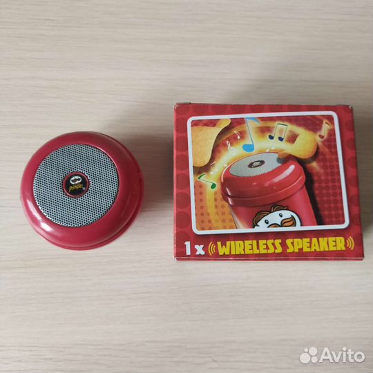 Портативная блютуз колонка Pringles