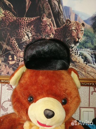 Меховая мужская кепка