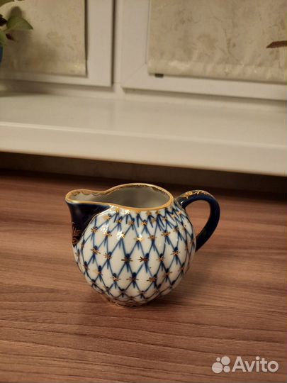 Сервиз кобальтовая сетка лфз