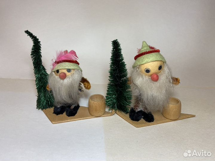 Игрушка Гном ГДР синелька