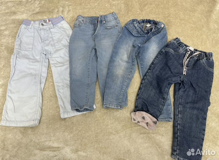 Одежда для девочки - джинсы и костюм