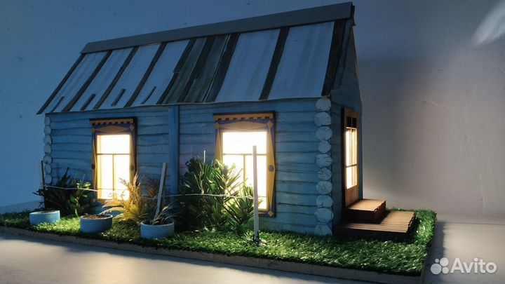 Светильник домик