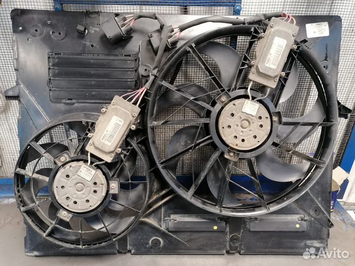 Дефузор вентилятор на ауди q7