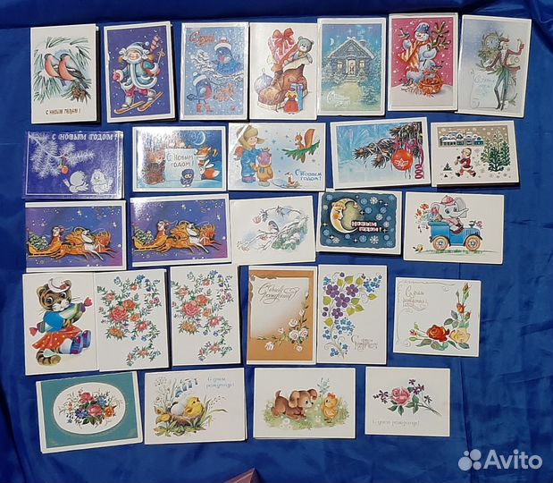 Открытки СССР чистые