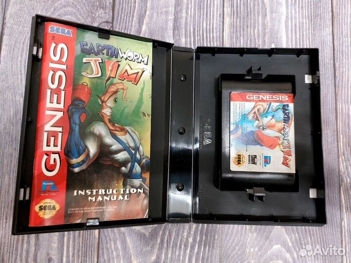 EarthWorm Jim Sega Genesis Original