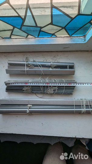 Жалюзи металлические, на кухонное окно