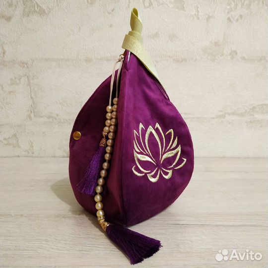 Мешочек для четок, мешочек для джапа малы