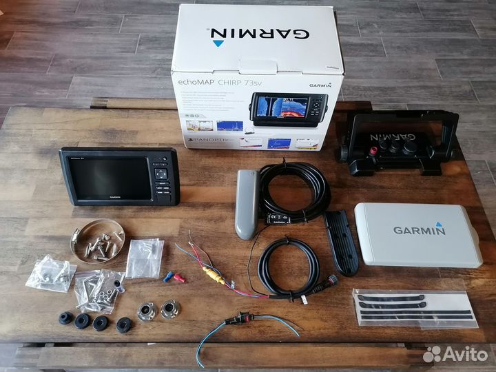 Эхолот garmin echomap chirp 73 sv