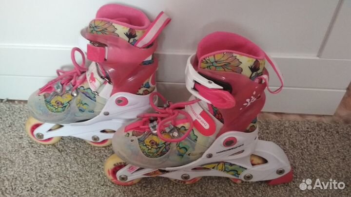 Роликовые коньки - раздвижные р-р 26-29