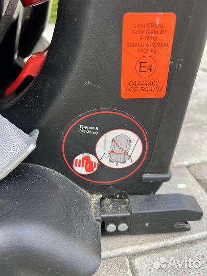 Детское автокресло 15 до 25кг capella