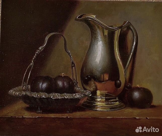 Картина маслом на холсте натюрморт