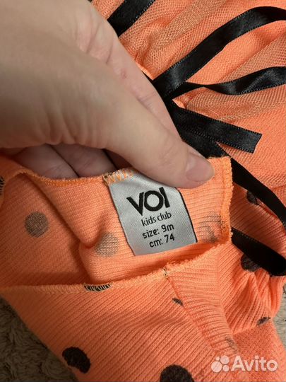 Платье для девочки 74