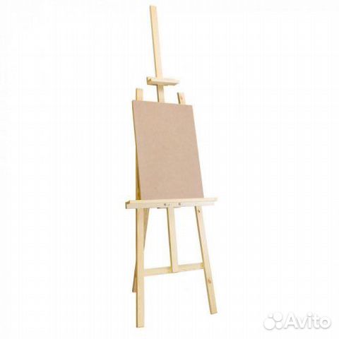 Мольберт с оргалитовым планшетом