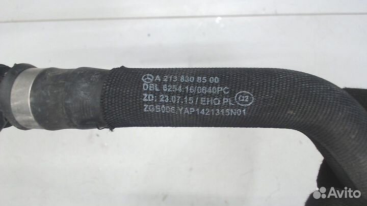 Патрубок охлаждения Mercedes E W213, 2017