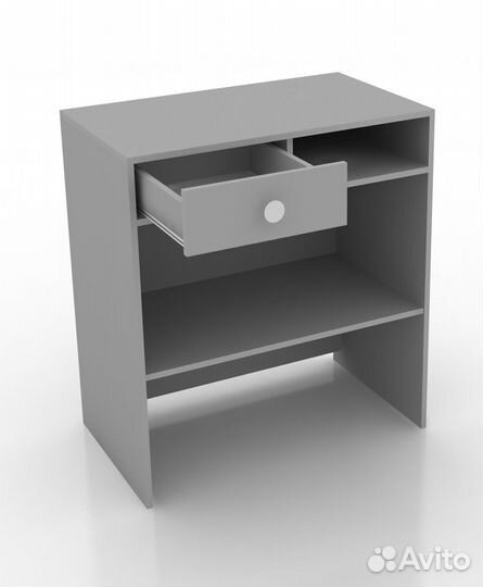 Прилавок с ящиком на замке