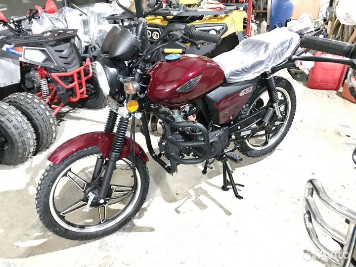 Мопед Alpha 125. Новый