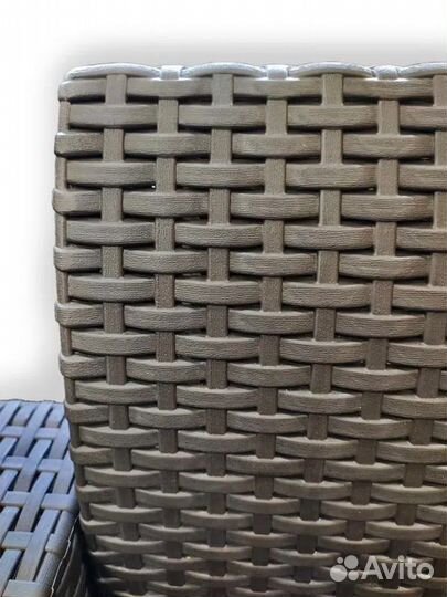 Садовая мебель под ротанг угловой диван