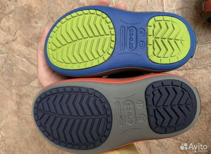Сапоги crocs c9 и c11