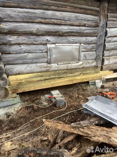 Ремонт фундамента и подьём дома