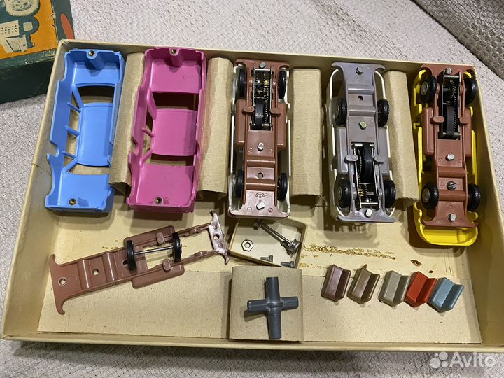 Автоконстуктор СССР машинки гонки игрушки