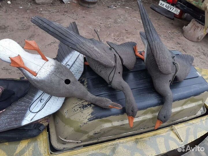 Чучела гусей бу