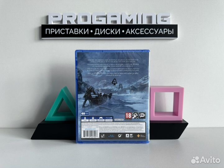God of war ragnarok новый диск для Sony PS4