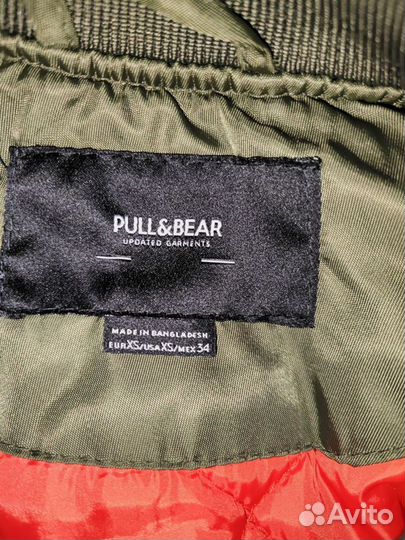 Бомбер pull&bear