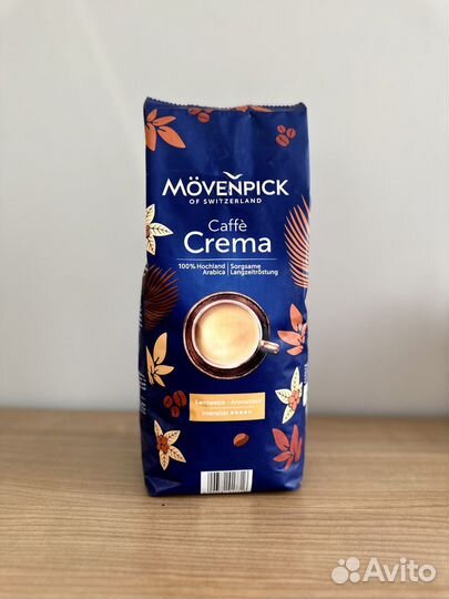 Немецкий Кофе в зернах Movenpick Caffe Crema 1кг