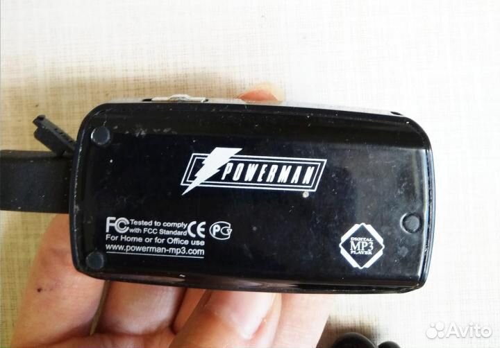 Карманный mp3 плеер с радио Powerman XL650 512мб