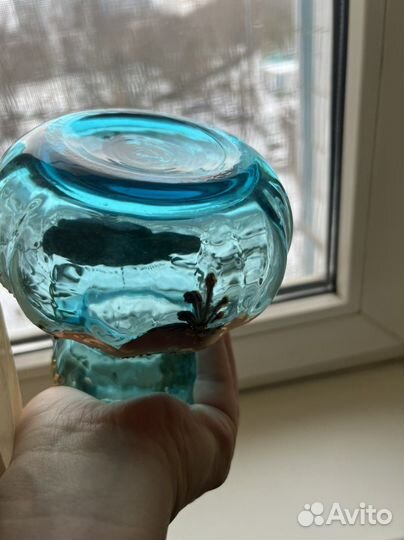 Ваза стекло антиквариат