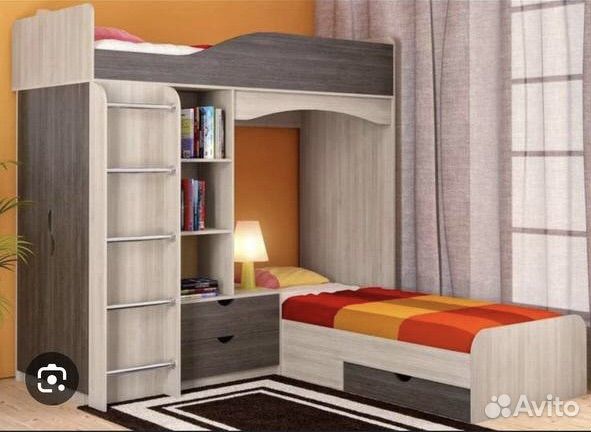 Двухъярусная кровать бу