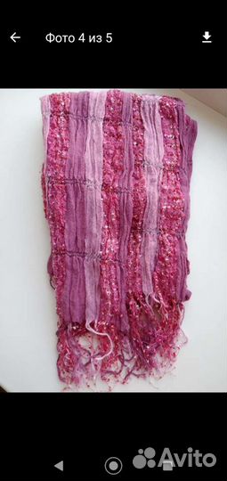 Шапка и шарф женский