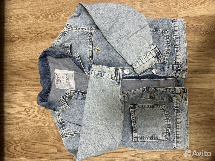 Джинсовка для девочки 122