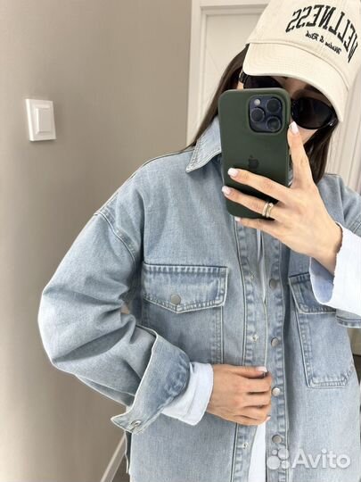 Рубашка джинсовая The River Корея