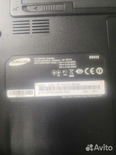 Samsung RV415