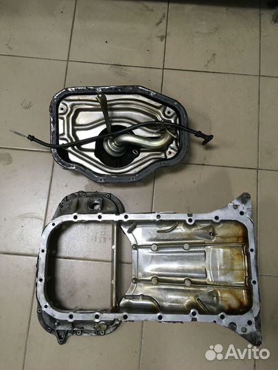 Масляный поддон 1uzfe переднее расположение