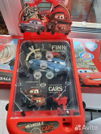 Суперпинбол Тачки Дисней Pinball