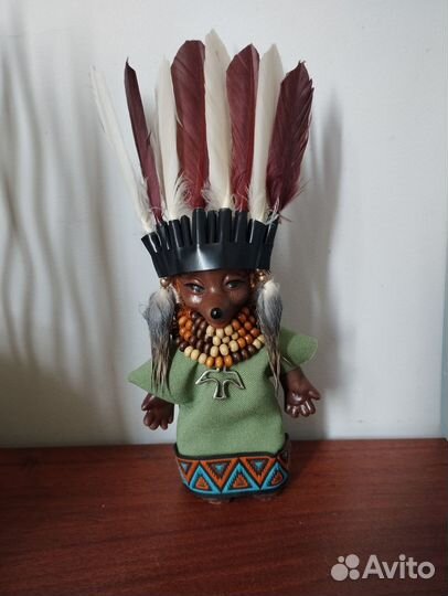 Игрушка Еж-индеец