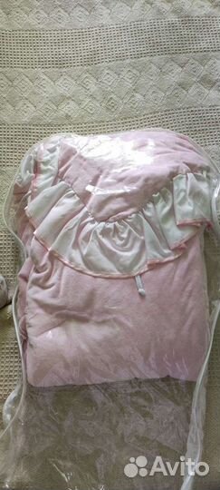 Конверт на выписку летний для девочки