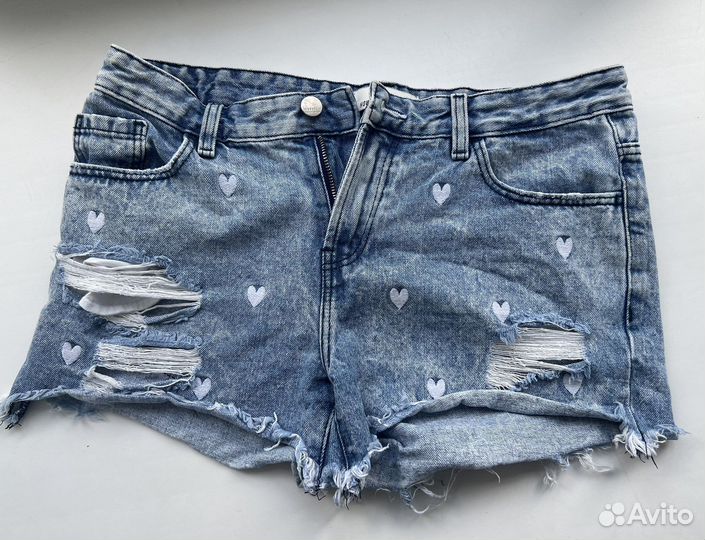 Шорты женские джинсовые S