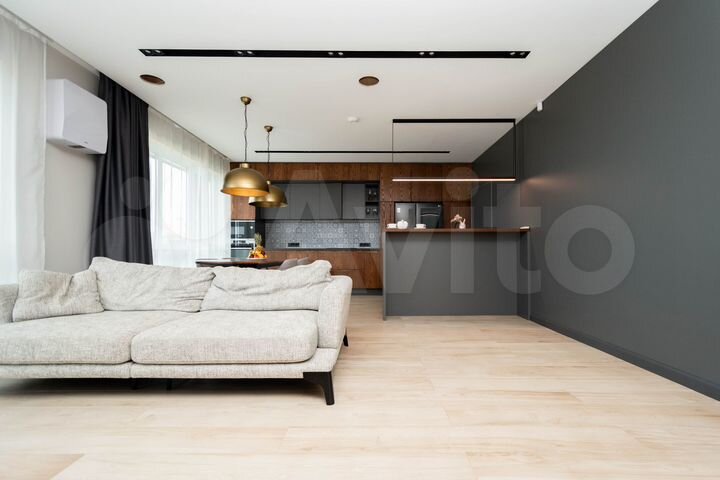 3-к. квартира, 134,4 м², 2/2 эт.