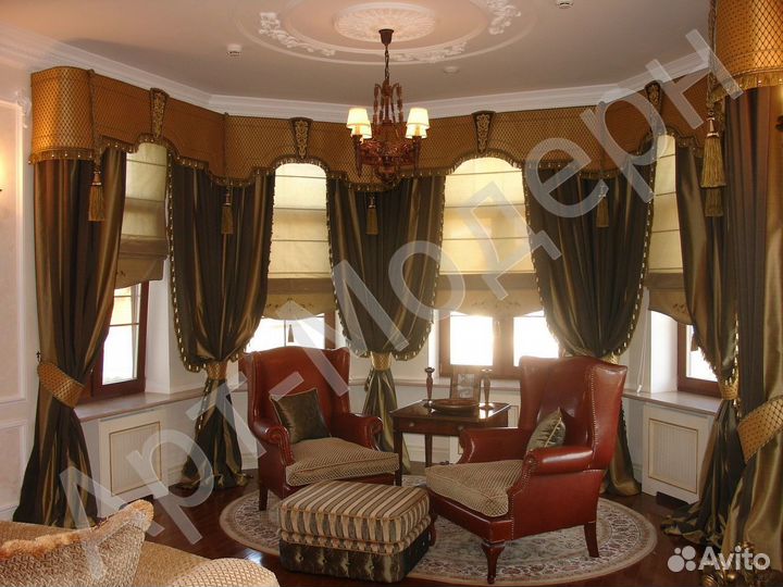 Шторы, карнизы, жалюзи, рулонные шторы