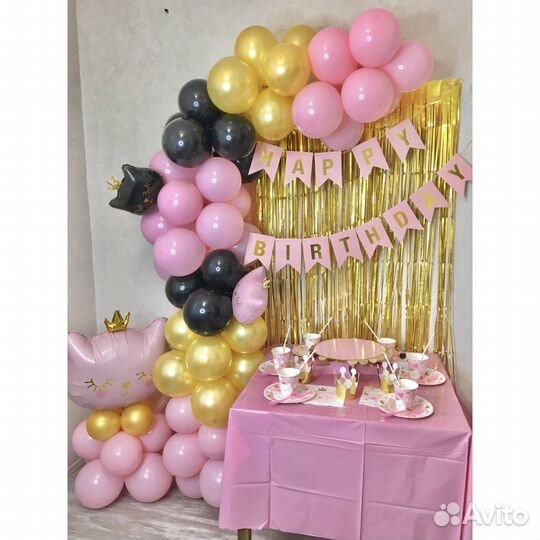 Воздушные шарики, фотозона из шаров, доставка