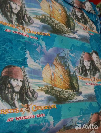 Ткань для постельного белья Пираты Карибского моря