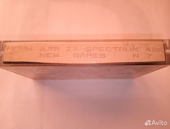 Игры для ZX Spectrum 48K кассета