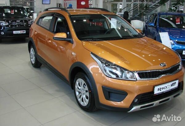 Дефлекторы боковых окон Kia Rio X-Line хетчбэк