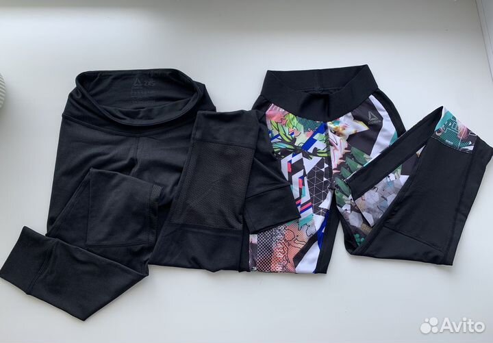 Леггинсы спортивные Reebok для девочки-подростка